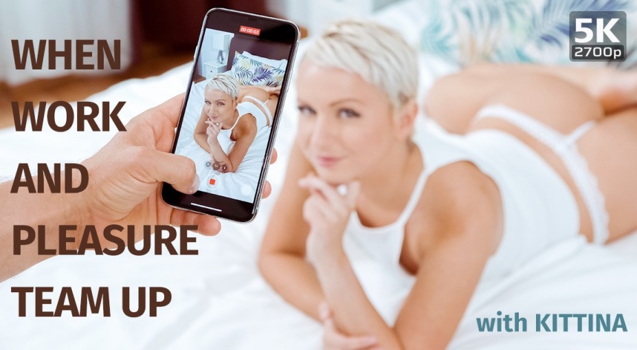 Kittina Clairette in Hot Office Seduction VR