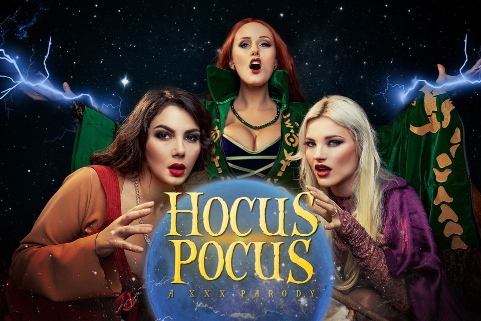 Hocus Pocus XXX Parody: Witchy Group Thrill