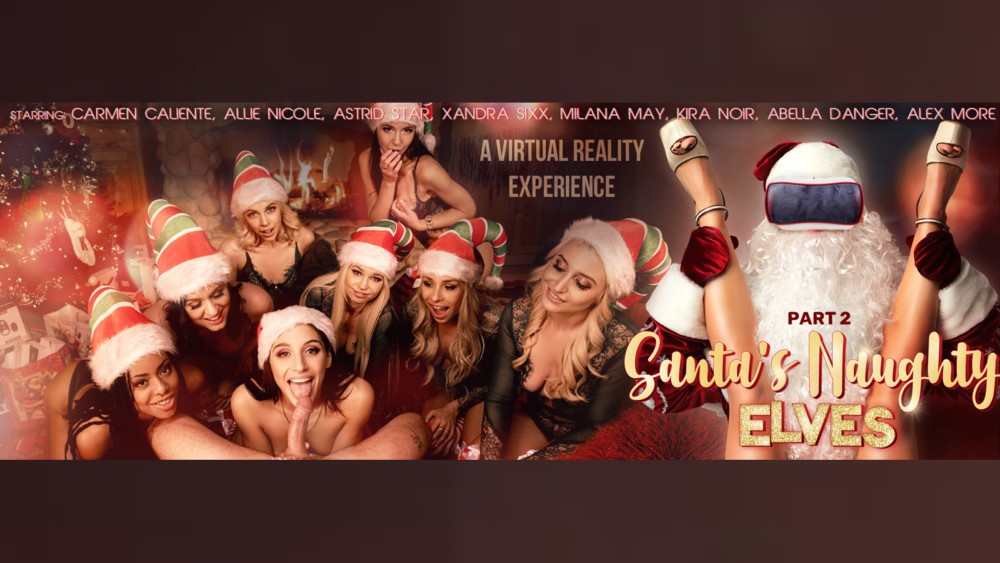 Santa's Naughty Elves Wild Christmas Orgy