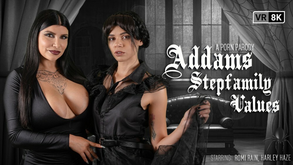 Addams Stepfamily Fantasy VR with Harley Haze