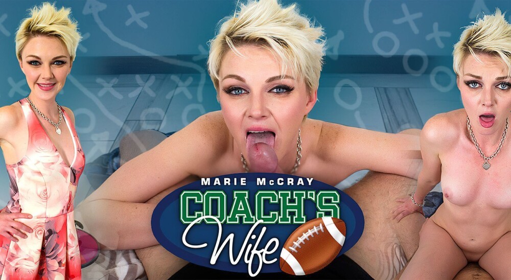 Marie McCray in Coach's Wife Remastered VR