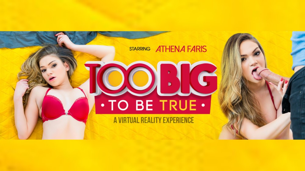 Athena Faris Stretched by Massive Cock in VR