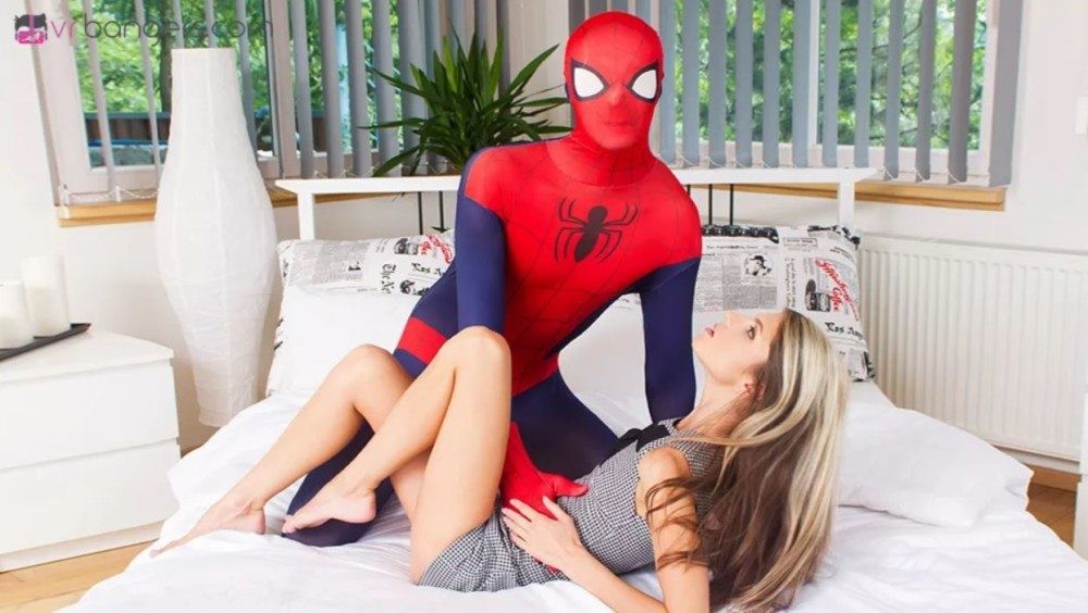 Gina Gerson in Spider-Man VR Parody Thrill