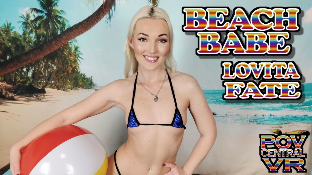 Lovita Fate: Beach Babe in Stunning 4K VR