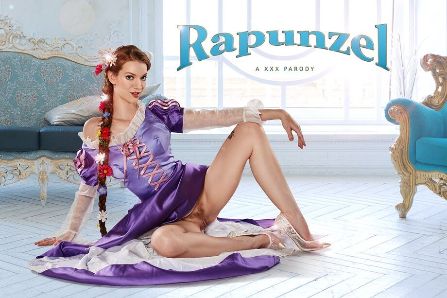 Rapunzel XXX Parody: Erin Everheart in VR Bliss