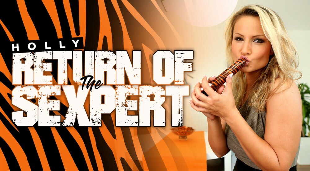 Return of The Sexpert - Blonde MILF Holly Hot Masturbation