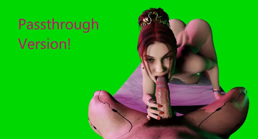 Deepthroat Blowjob Featuring Scarlet Fyre (OC) [Passthrough]