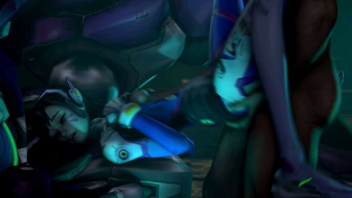 D.Va Overwatch Parody: Hot Post-Match Action