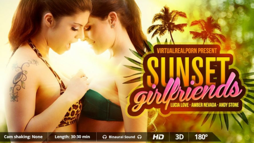 Amber Nevada Pool Threesome Sizzling Action