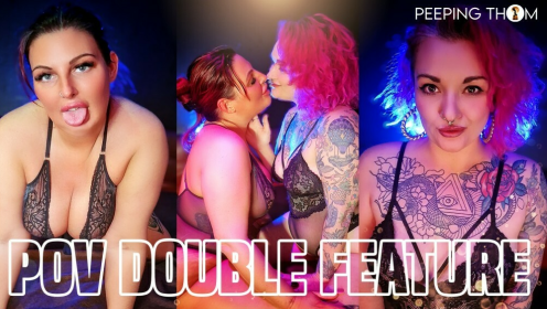 POV Threesome Thrill with Ivy & Tangerine
