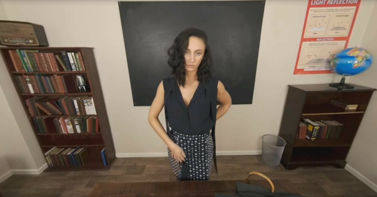 Mia J Sizzles in Solo VR Passion - Image 1