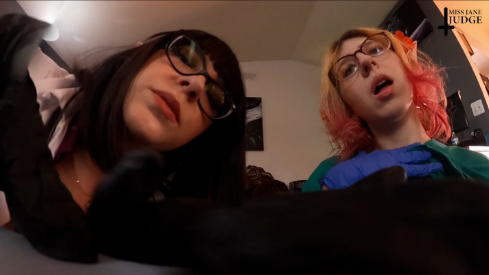 Giantess Elf Doctors Treat Tiny with Cum - Image 9