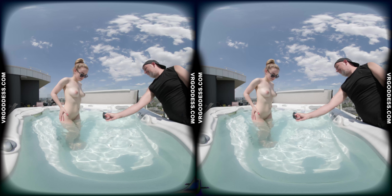 Behind The Scenes With Babyhunterz Taking A Nude Swimming Dip In Rooftop Jacuzzi - Image 6