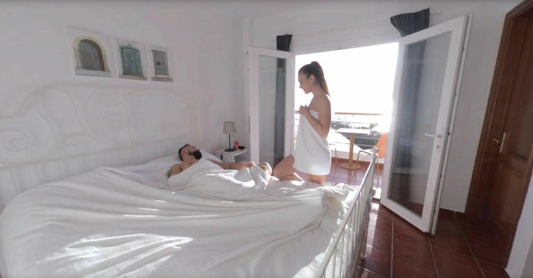 Horny beauty Mary Rock goes for a morning sex with Mugur - Image 1