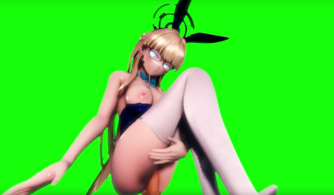 Toki Asuma Sideways Passion in VR Anime Parody - Image 4