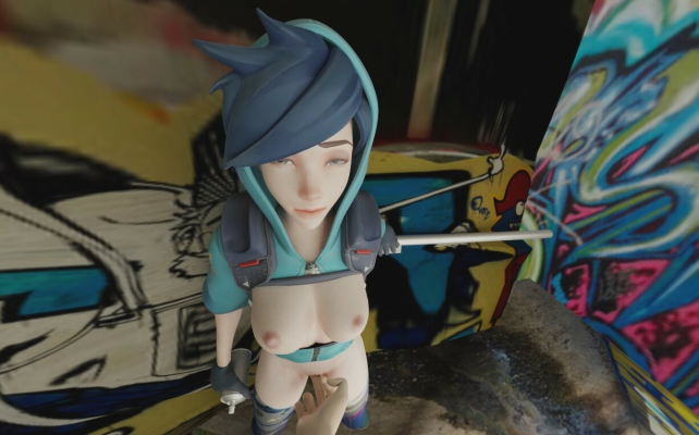 Tracer VR Clit Rub: Immersive XXX Parody - Image 1