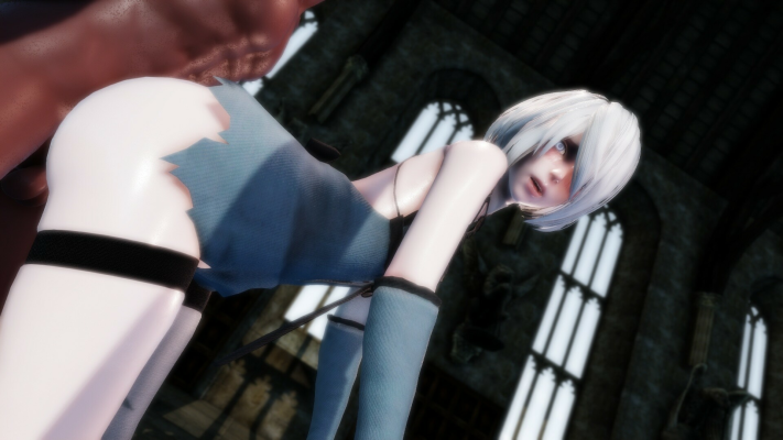 Nier Automata - 2B From Behind (A XXX Parody) - Image 3