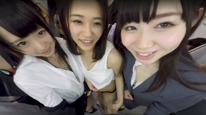 Steamy Train Encounter in Crowded Car VR - Image 10