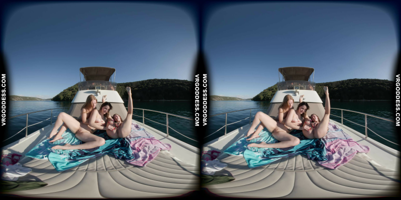 Lesbian Yacht Afternoon On Vacation In Italy With Kristina Emmux And Rebeka Ruby - Image 4