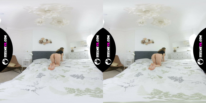 In Virtual 180vr 3d Video Teen Girl Jossi Poses Naked With Open Legs - Image 3