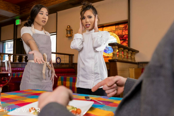 Sloppy Blowjob With Vina Sky, And Kimmy Kimm - Image 1