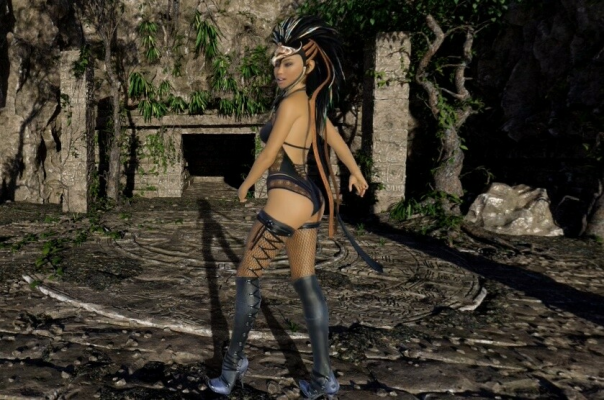 Jungle Queen Seductive CGI Poses in 4K - Image 4