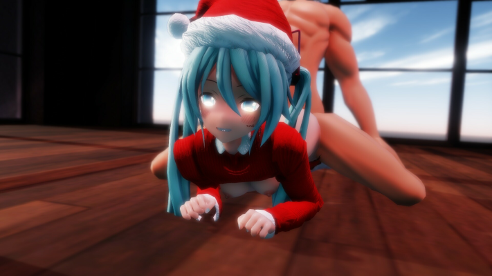 Hatsune Miku Xmas Buttjob Fantasy in 4K - Image 4