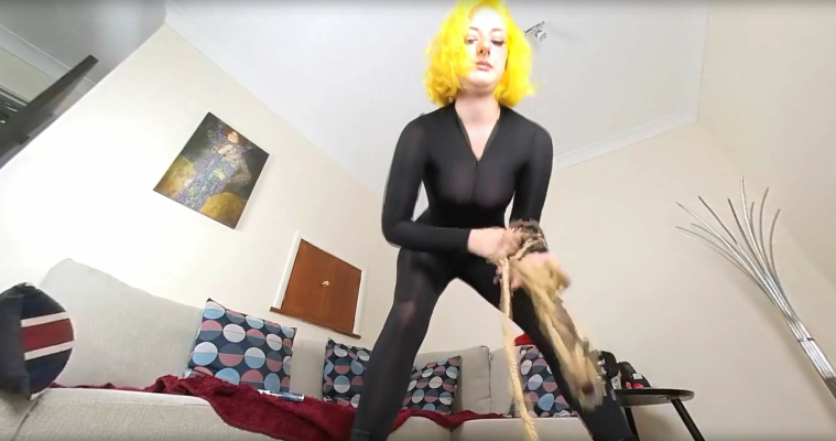 Sunflower Doll Debut in Intense BDSM Play - Image 1