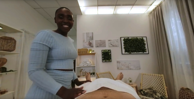 Real Zaawaadi in Sensual Kenyan Massage VR - Image 1
