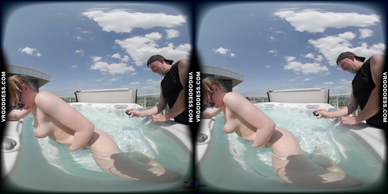 Behind The Scenes With Babyhunterz Taking A Nude Swimming Dip In Rooftop Jacuzzi - Image 8