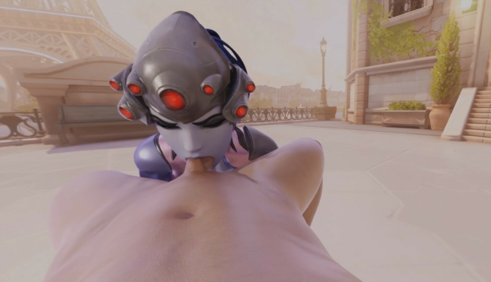 Widowmaker Blowjob Parody in Stunning 4K - Image 4
