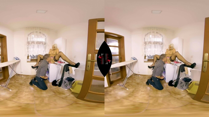 Blanche Bradburry in Hot Lingerie VR Action - Image 1