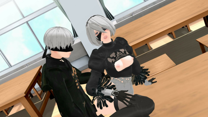 Nier Automata 2B Wild Sideways Action VR - Image 2