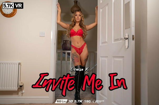 Louise K Invites You In for Sensual Tease - Image 4