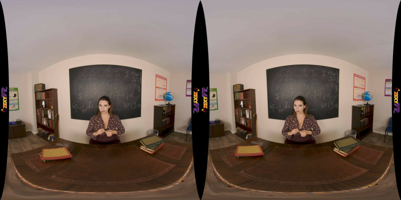 Ivory's Sexy Classroom Tease in Stunning VR - Image 1