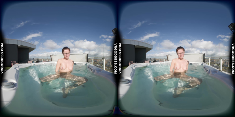 Gabriela Lati Masturbating With A Dildo Outdoors On A Cold Day Then Jacuzzi To Warm Up - Image 10