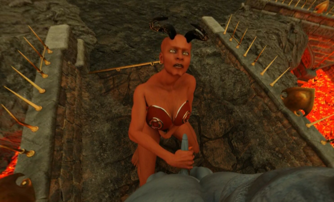 Scary VR - A blowjob from the Devil - Image 4